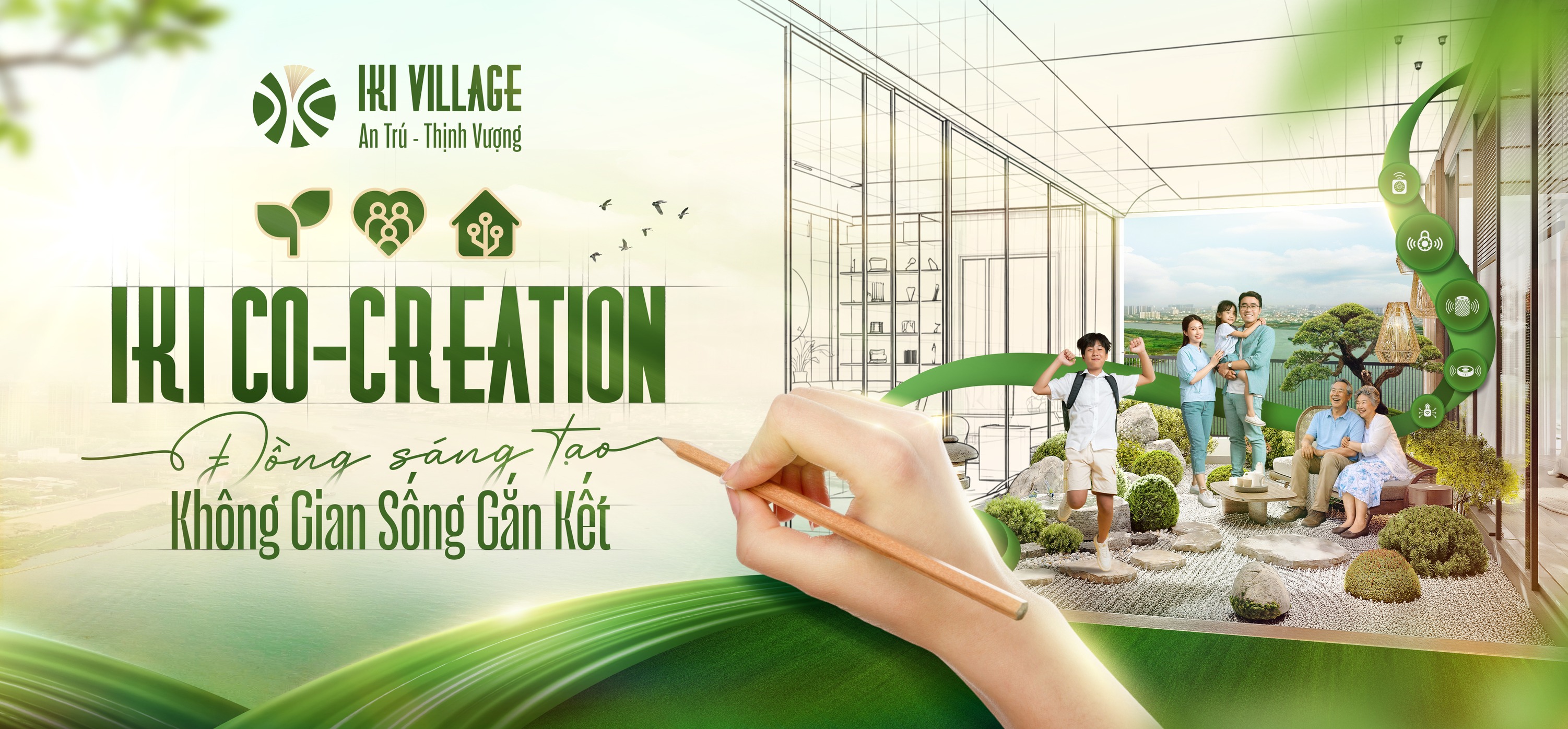 Cuộc thi IKI Co-creation Đồng Sáng Tạo không Gian Sống Gắn Kết